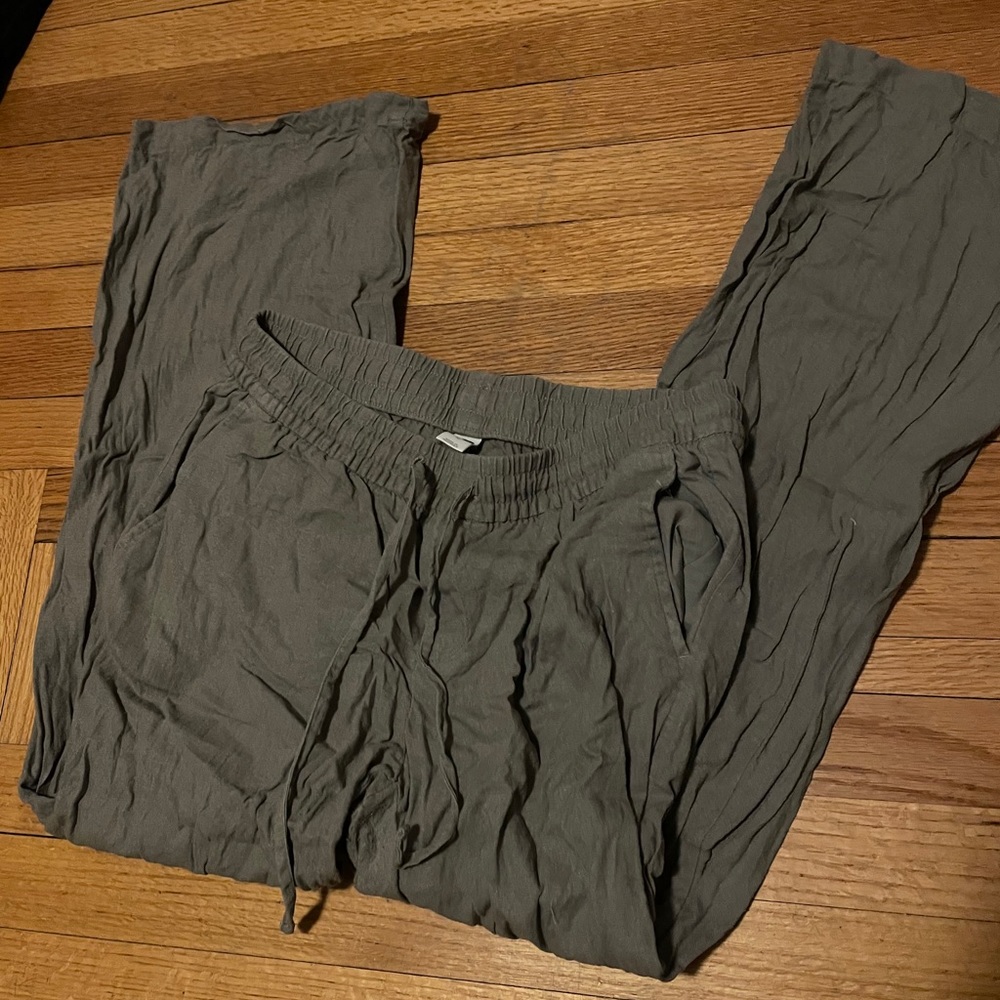💛 3 for $20 💛 Old navy Linen Drawstring Pants